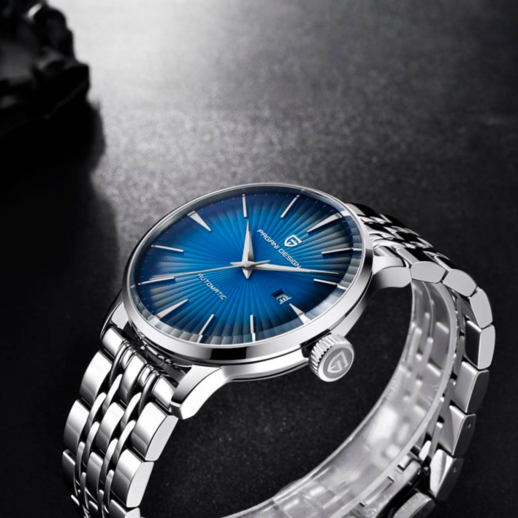PGN Design Lugano Blue blue watch - product photo