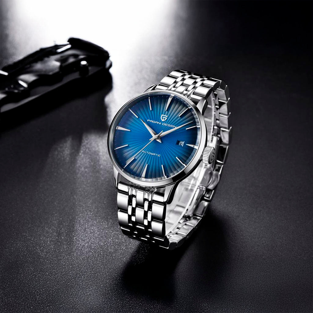 PGN Design Lugano Blue blue watch - product photo