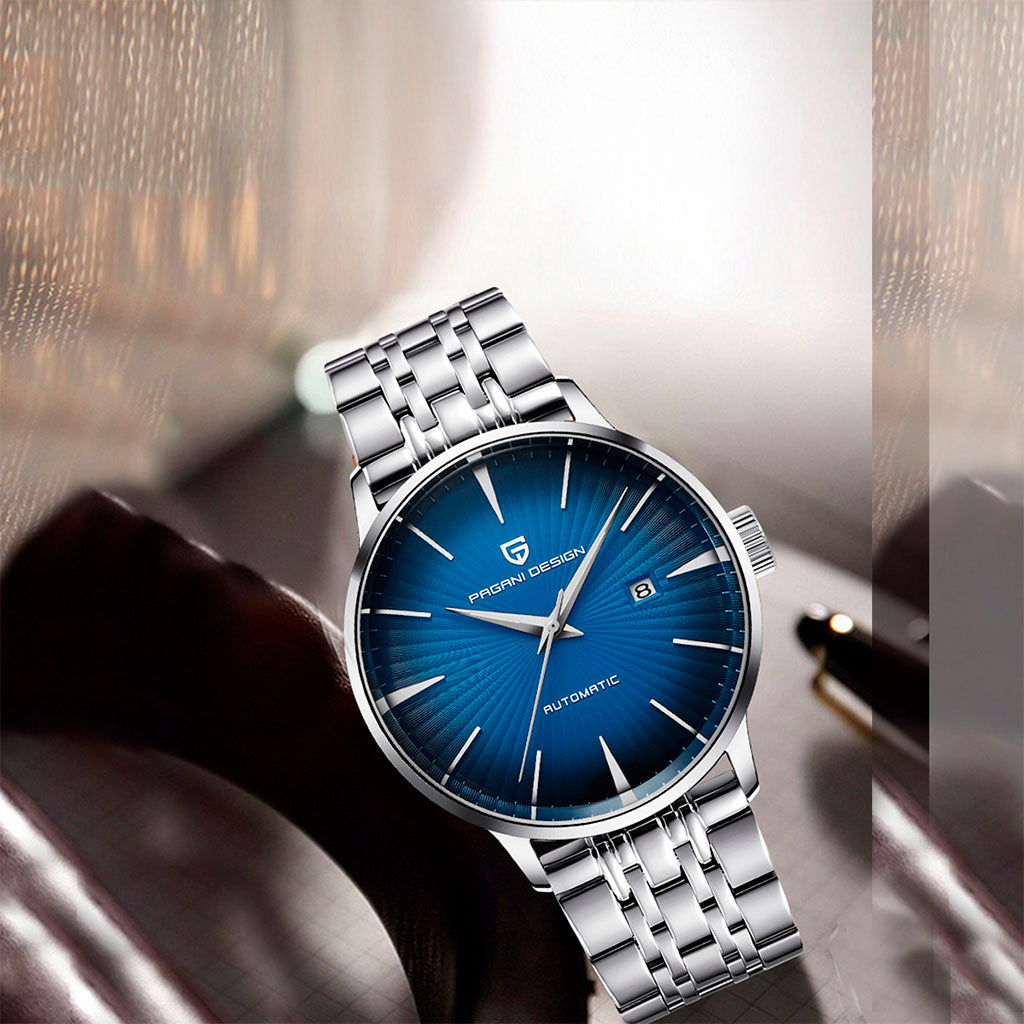PGN Design Lugano Blue blue watch - product photo