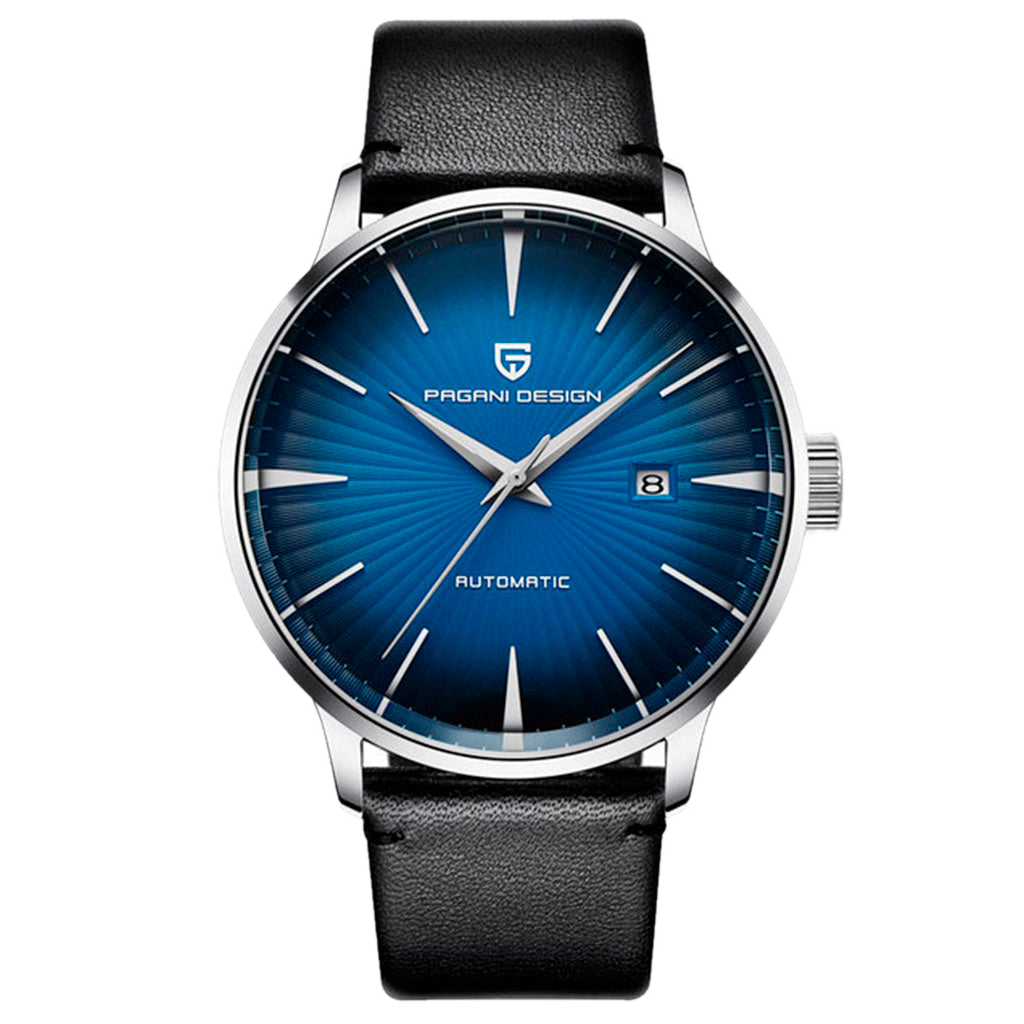 PGN Design Lugano Blue Classic Edition blue watch - product photo