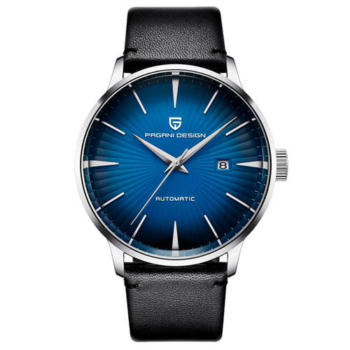 PGN Design Lugano Blue Classic Edition blue watch - product photo