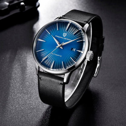 PGN Design Lugano Blue Classic Edition blue watch - product photo