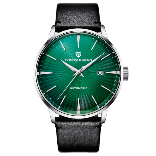 PGN Design Lugano Green Classic Edition green watch - product photo