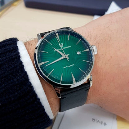 PGN Design Lugano Green Classic Edition green watch - product photo