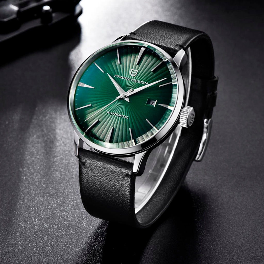 PGN Design Lugano Green Classic Edition green watch - product photo
