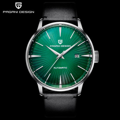 PGN Design Lugano Green Classic Edition green watch - product photo