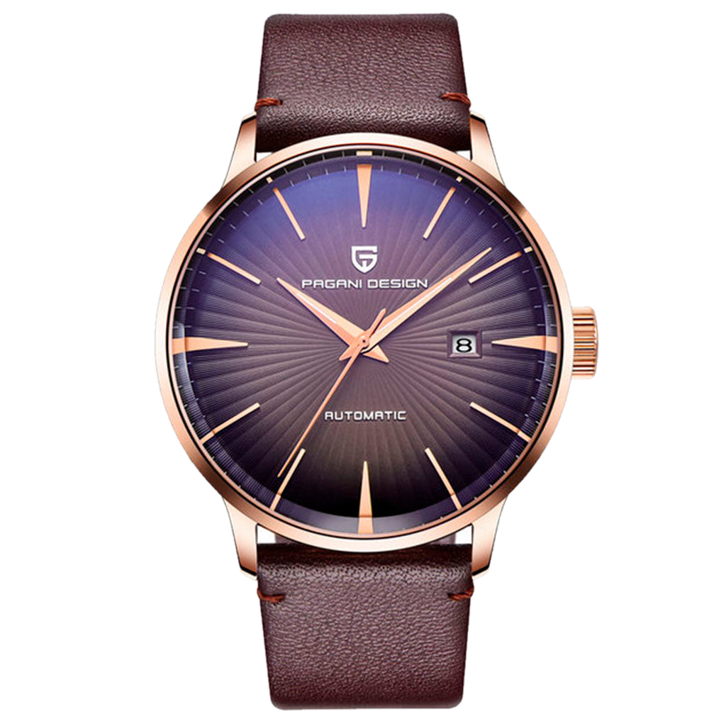PGN Design Lugano Purple Classic Edition purple watch - product photo