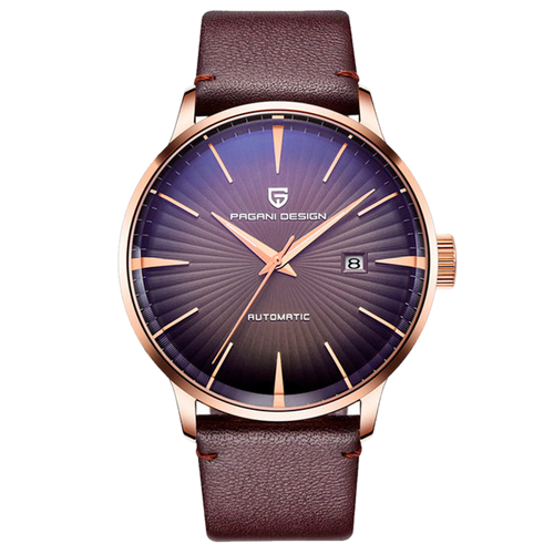 PGN Design Lugano Purple Classic Edition purple watch - product photo