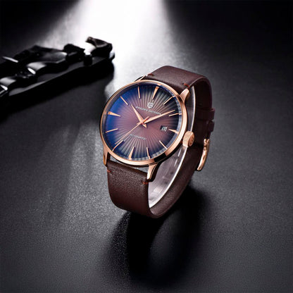 PGN Design Lugano Purple Classic Edition purple watch - product photo