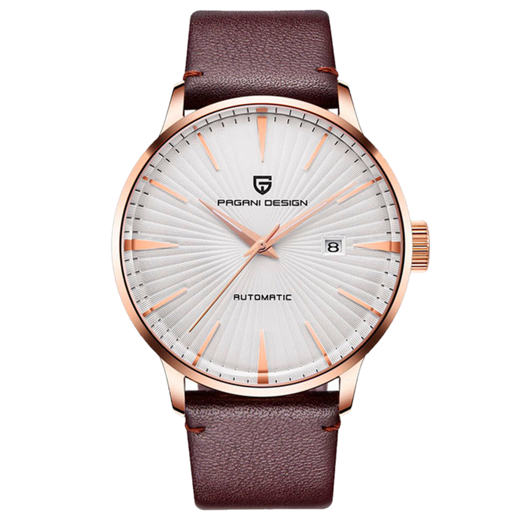 PGN Design Lugano White Gold Classic Edition gold watch - product photo