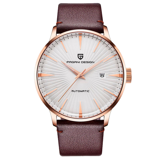 PGN Design Lugano White Gold Classic Edition gold watch - product photo