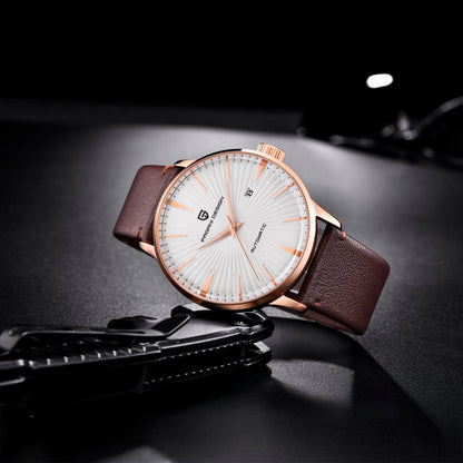 PGN Design Lugano White Gold Classic Edition gold watch - product photo