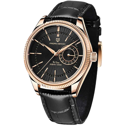 PGN Design Luzzago Black Gold gold watch - product photo