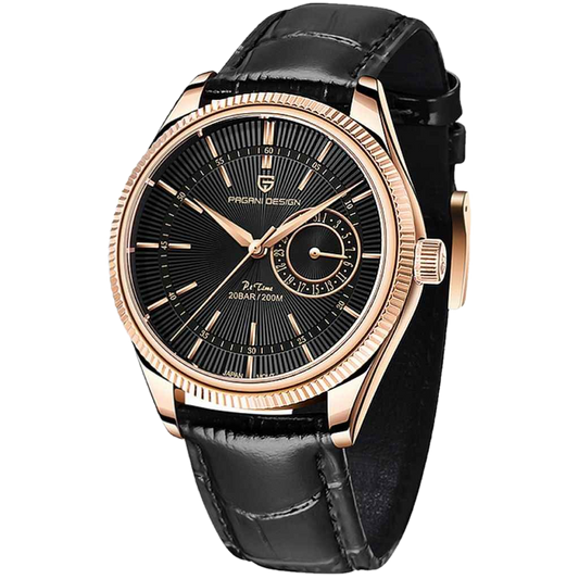 PGN Design Luzzago Black Gold gold watch - product photo