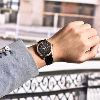 PGN Design Luzzago Black Gold gold watch - product photo