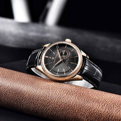 PGN Design Luzzago Black Gold gold watch - product photo