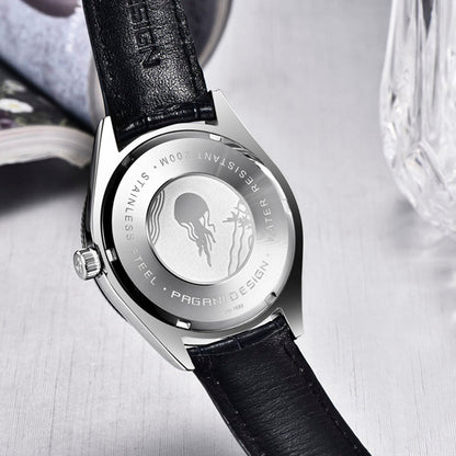 PGN Design Luzzago Black Silver silver watch - product photo