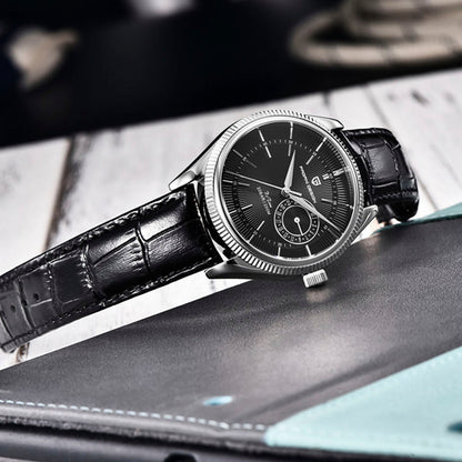 PGN Design Luzzago Black Silver silver watch - product photo