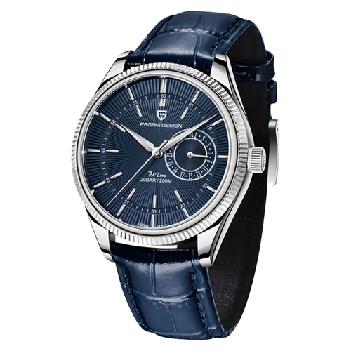 PGN Design Luzzago Blue Silver blue watch - product photo