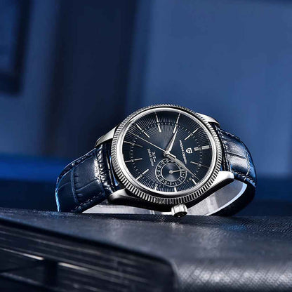 PGN Design Luzzago Blue Silver blue watch - product photo