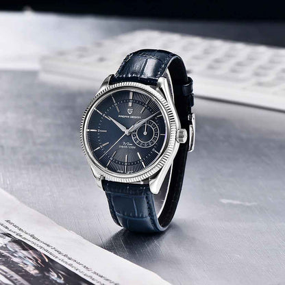 PGN Design Luzzago Blue Silver blue watch - product photo