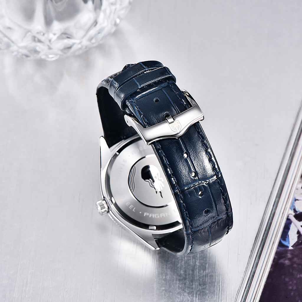 PGN Design Luzzago Blue Silver blue watch - product photo