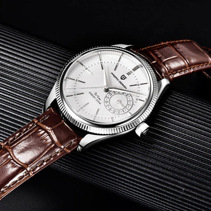 PGN Design Luzzago Brown Silver brown watch - product photo