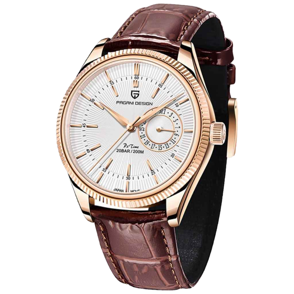 PGN Design Luzzago White Gold gold watch - product photo