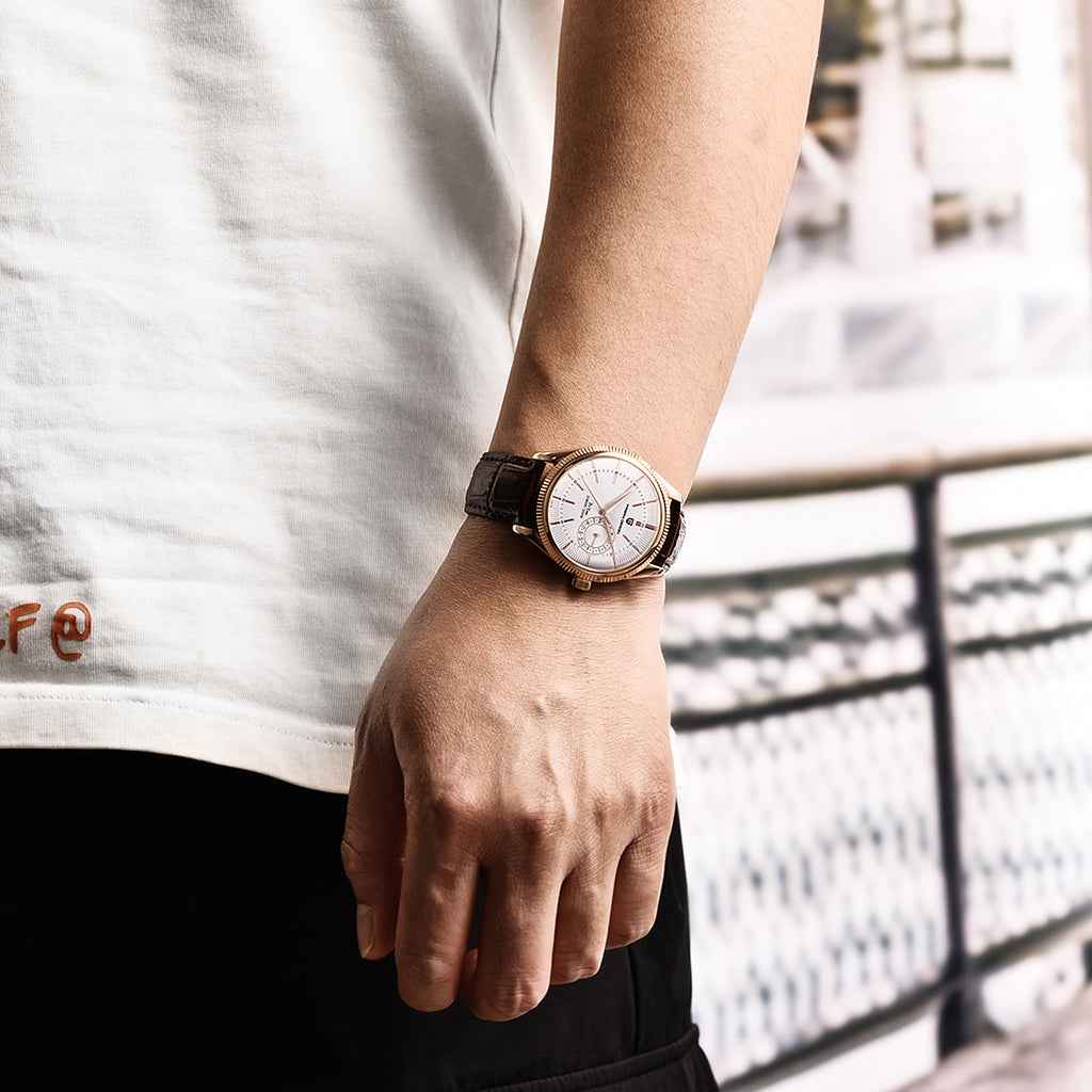 PGN Design Luzzago White Gold gold watch - product photo