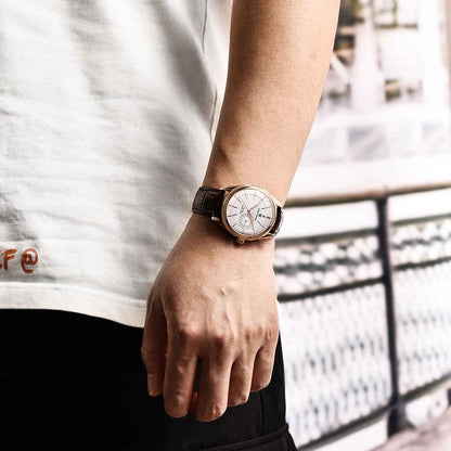 PGN Design Luzzago White Gold gold watch - product photo