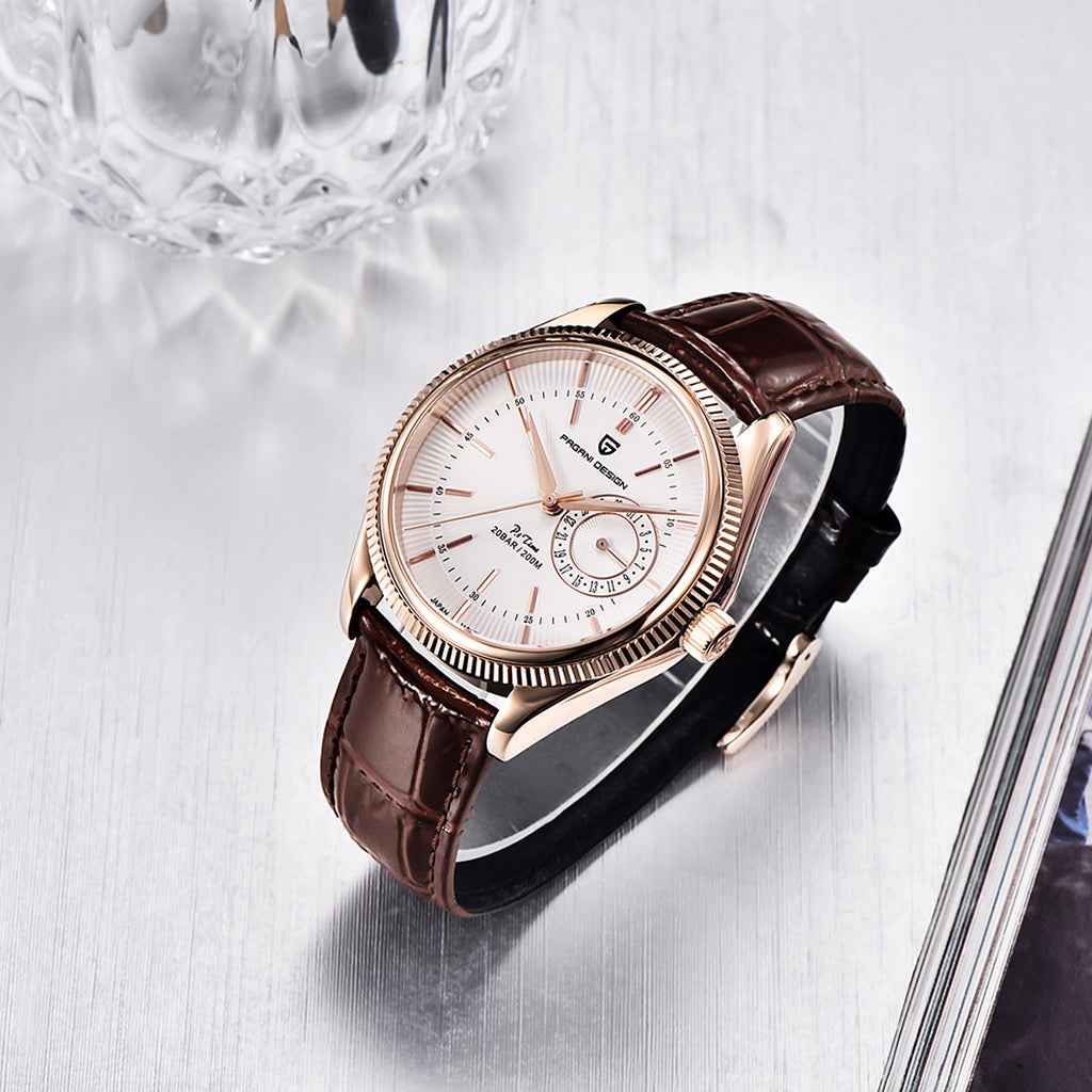 PGN Design Luzzago White Gold gold watch - product photo