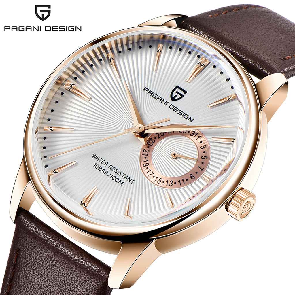 PGN Design Luzzago White Gold gold watch - product photo