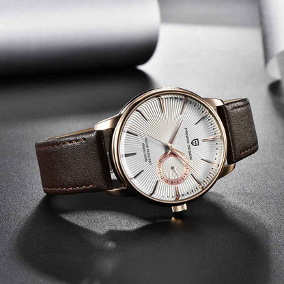 PGN Design Luzzago White Gold gold watch - bracelet detail