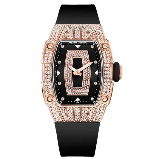 PGN Design Marigold Black Gold gold watch - product photo