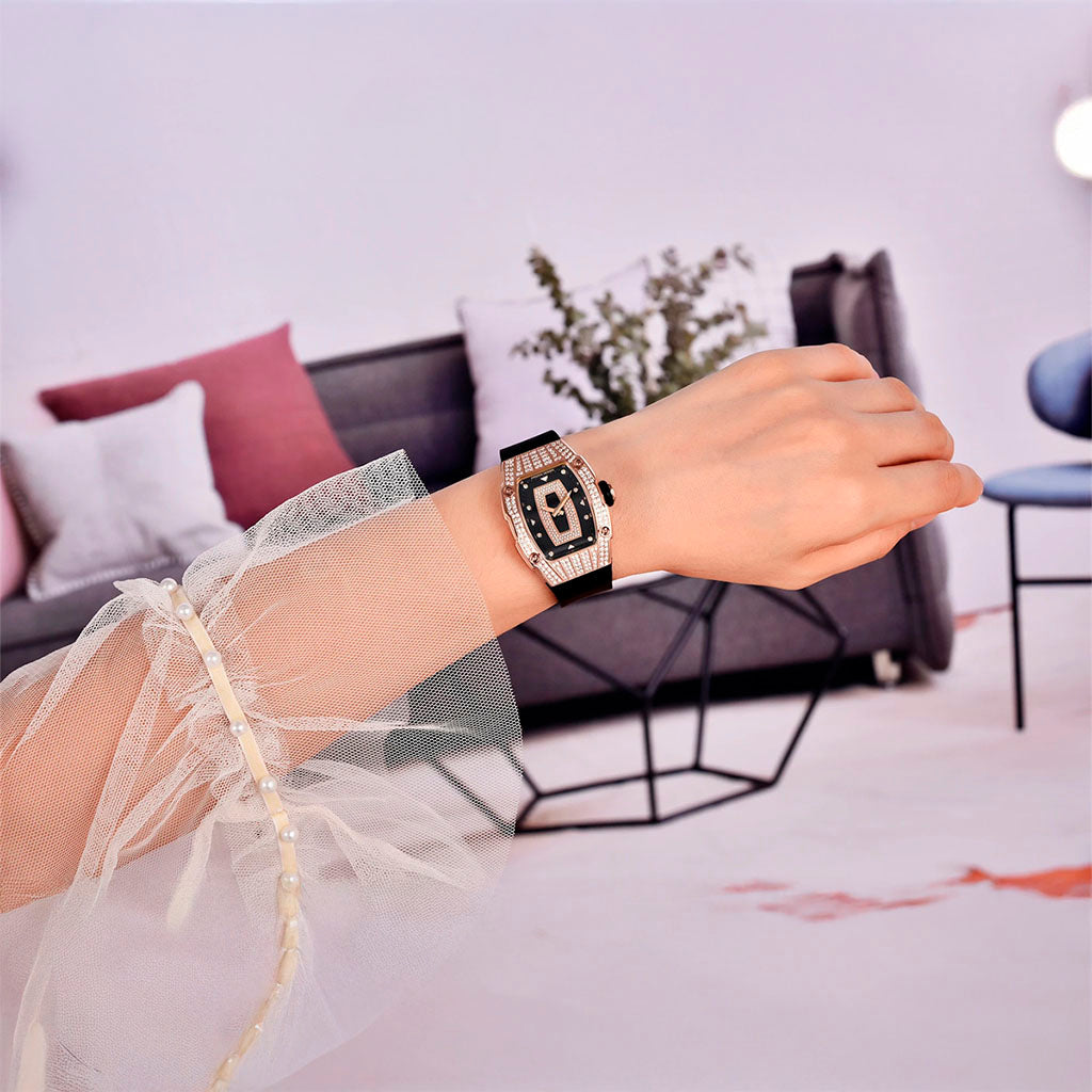 PGN Design Marigold Black Gold gold watch - product photo