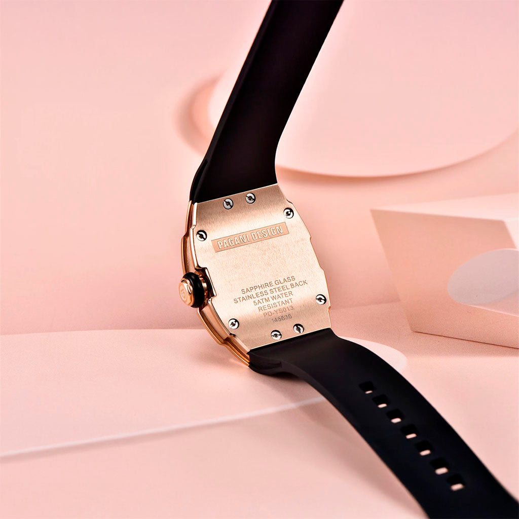 PGN Design Marigold Black Gold gold watch - product photo
