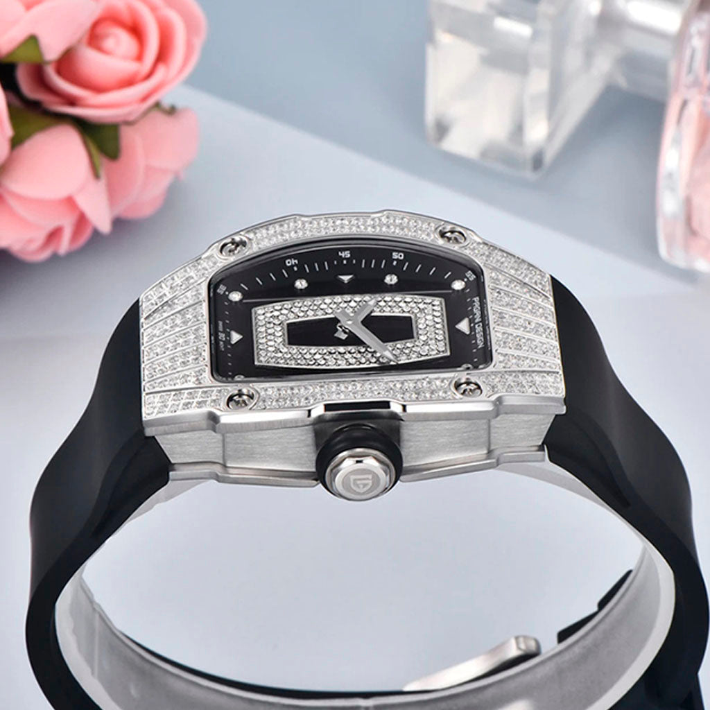 PGN Design Marigold Black Silver silver watch - product photo