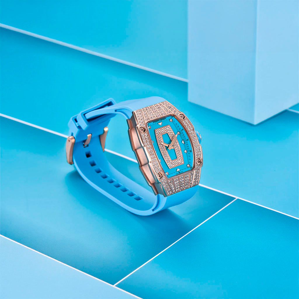 PGN Design Marigold Blue Gold gold watch - product photo