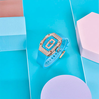PGN Design Marigold Blue Gold gold watch - product photo