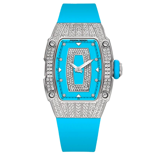 PGN Design Marigold Blue Silver blue watch - product photo