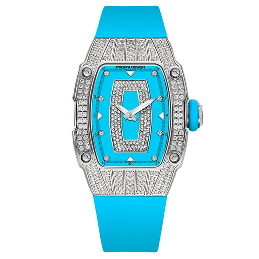 PGN Design Marigold Blue Silver blue watch - product photo