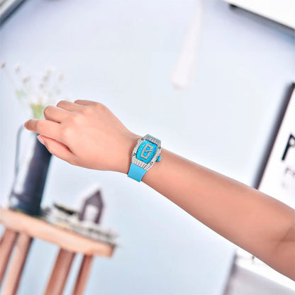 PGN Design Marigold Blue Silver blue watch - product photo