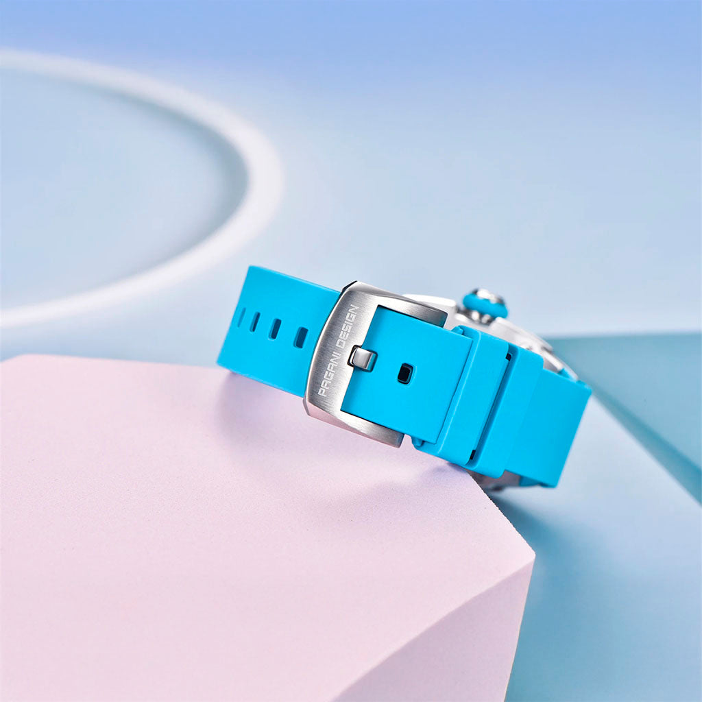 PGN Design Marigold Blue Silver blue watch - product photo