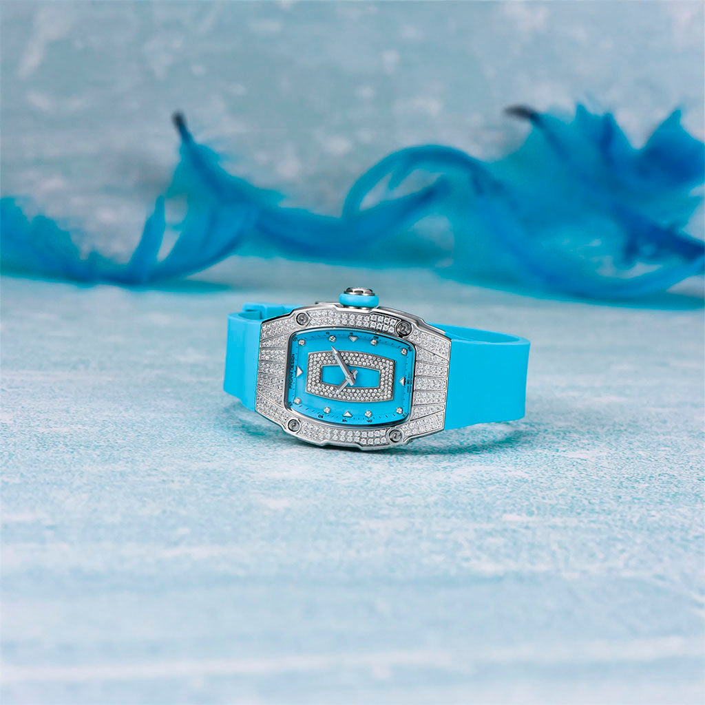 PGN Design Marigold Blue Silver blue watch - product photo