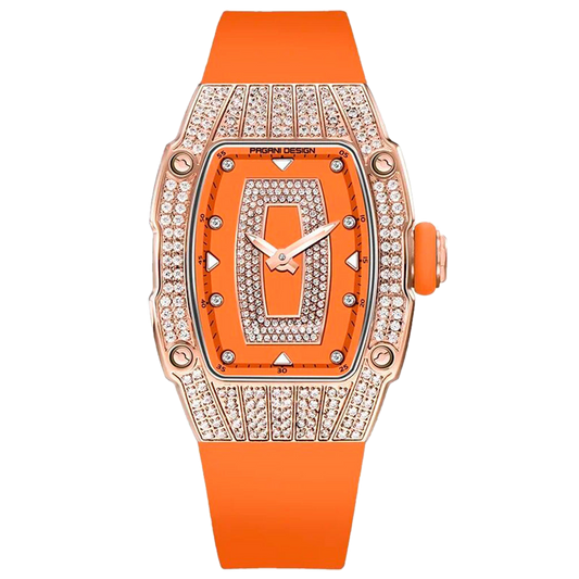 PGN Design Marigold Orange Gold gold watch - product photo