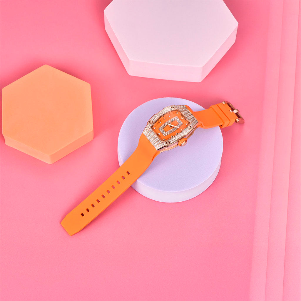 PGN Design Marigold Orange Gold gold watch - product photo
