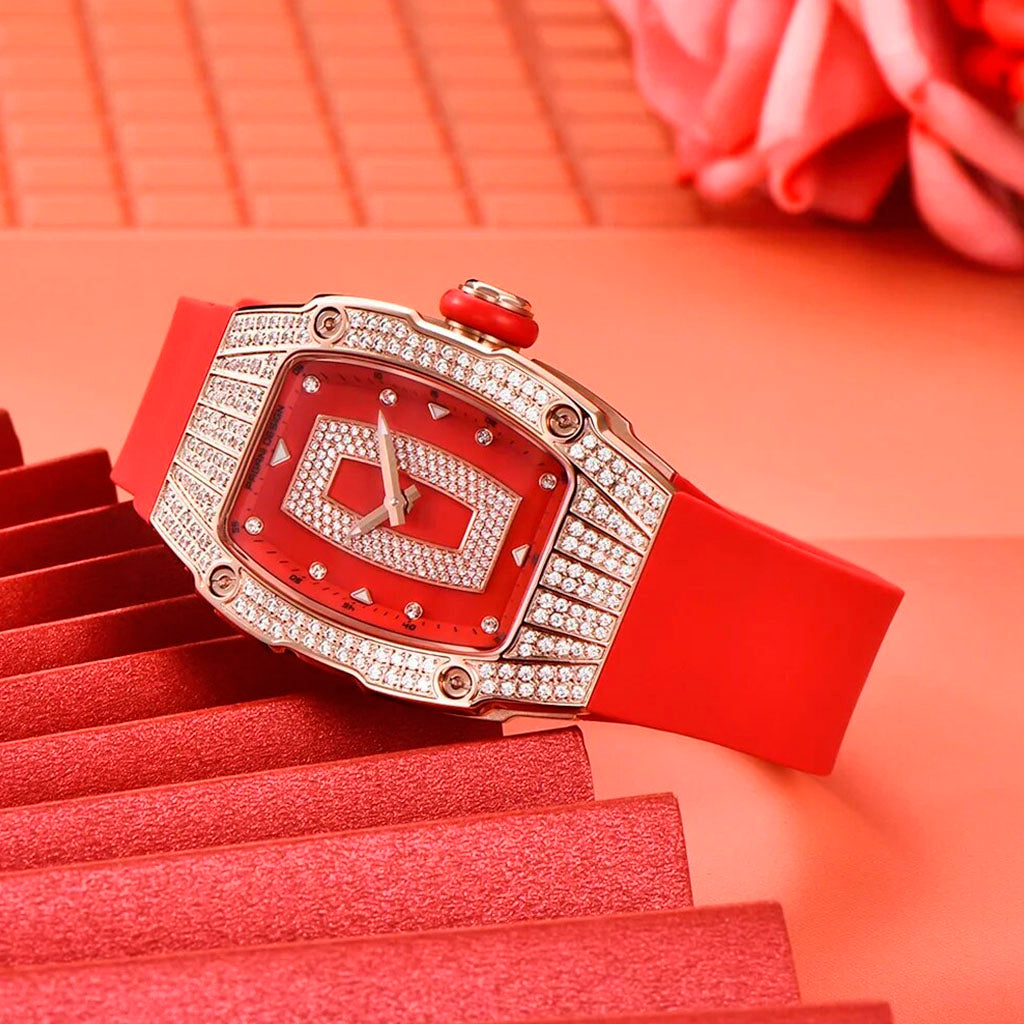 PGN Design Marigold Red Gold red watch - product photo