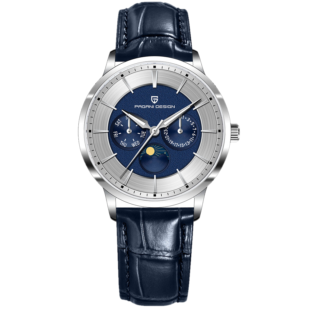 PGN Design Martin Blue Classic Edition blue watch - product photo