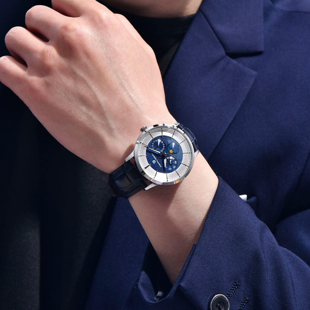 PGN Design Martin Blue Classic Edition blue watch - product photo