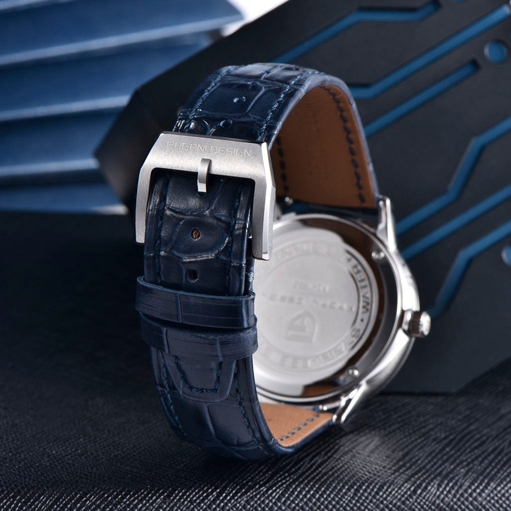 PGN Design Martin Blue Classic Edition blue watch - product photo